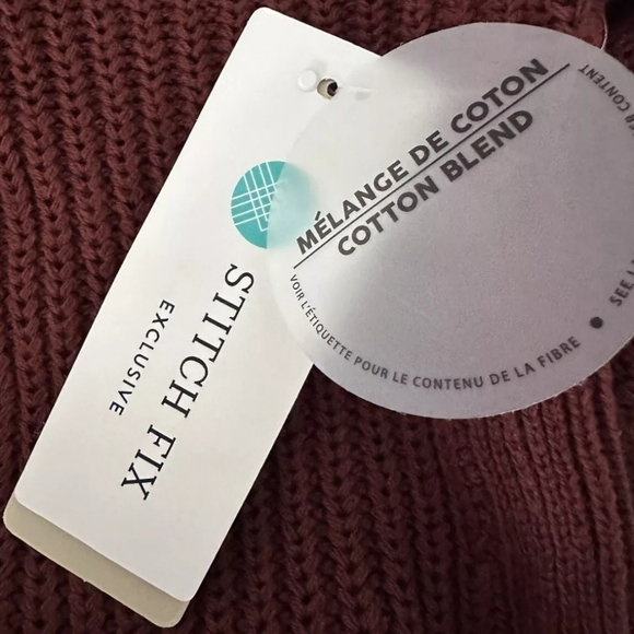 Stitch‎ Fix RD Style Women’s Sweater Size XL Long Sleeve V Neck Tunic NWT - Picture 5 of 8